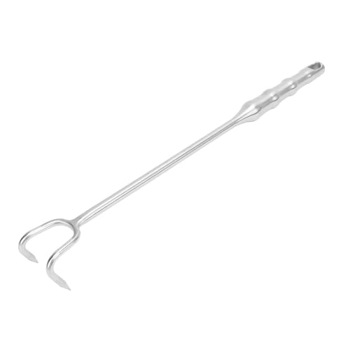 SENECESLI Grillfleischhaken, Fleischhaken mit Hohem Campinghaken mit Hohem Grill Level (Mittel 41 cm) von SENECESLI