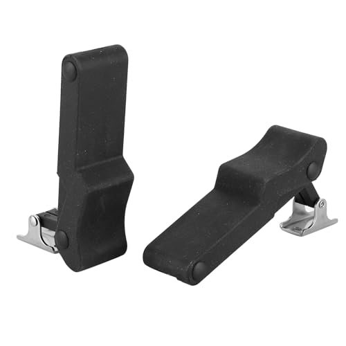 SENECESLI Gummiverriegelung, Vertrauenswürdiger Gummi -Tag, Schwarz für das Kühlerbootfach von SENECESLI