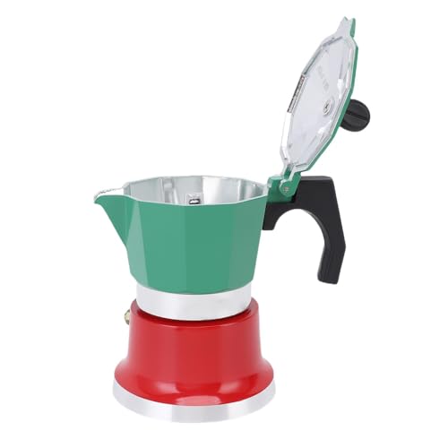 SENECESLI Herd Espressomaker Mokapot, Tragbare Kubanische Kaffeemaschine 3 Tasse, Italienische Espresso Greca Kaffeemaschine von SENECESLI
