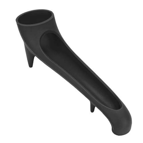 SENECESLI Kaffeemaschine Wassertank Trichter, Einfach zu Reinigen Kaffeemaschine Wasser Trichter Easy Filling Silicon für Zuhause (BLACK) von SENECESLI
