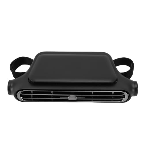 SENECESLI Kopfstütze Kühlventilator, Autositzventilator Verstellbarer ABS -PC für LKW (BLACK) von SENECESLI