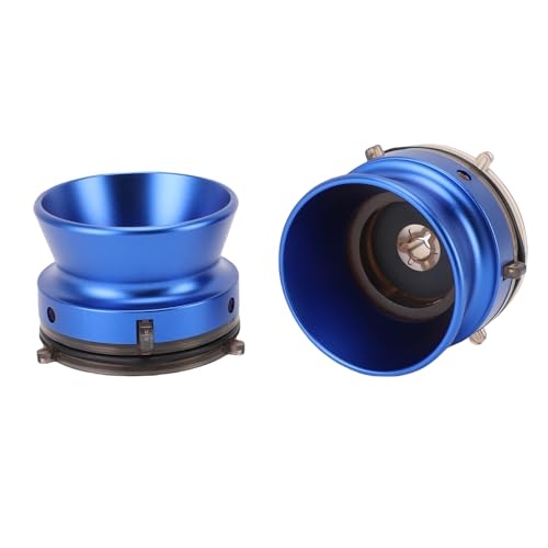 SENECESLI NAB Cube -Adapter, Universelle Lastvorrichtung Blockierbare Aluminiumlegierung 1/4 10 Zoll Zogen 1 Drehmoment eines Präzisen Paares für Reel Recorder Zum Rollen a (BLUE) von SENECESLI