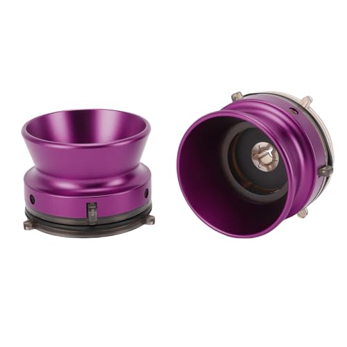SENECESLI NAB Cube -Adapter, Universelle Lastvorrichtung Blockierbare Aluminiumlegierung 1/4 10 Zoll Zogen 1 Drehmoment eines Präzisen Paares für Reel Recorder Zum Rollen a (PURPLE) von SENECESLI