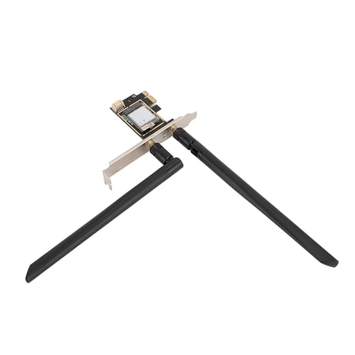 SENECESLI Netzwerkkartenadapter, MT7925 Wireless Network Network Card Adapter PCIEX1 Hochgeschwindigkeits Niedriger Latenzunterstützung MU MIMO für den Laptop SENECESLI Netzwerkkartenadapter, MT7925 Wireless Network Network Card Adapter PCIEX1 Hochgeschwindigkeits Niedriger Latenzunterstützung MU MIMO für den Laptop von SENECESLI