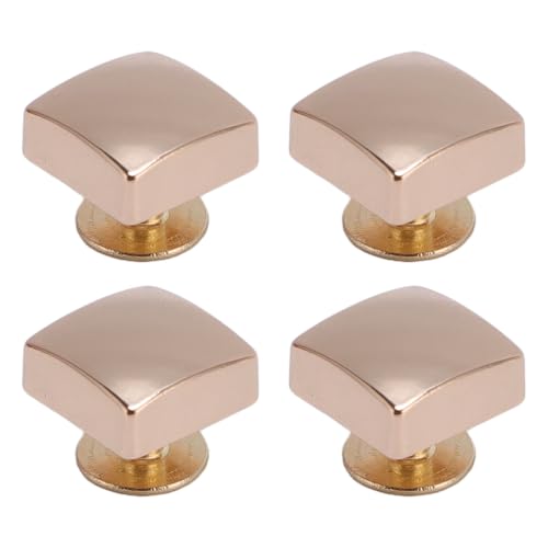 SENECESLI Nietschraubenkit, Einfache Installationselektroplationsvorgangsabsatzschuhnetzknöpfe 30 Sets für die Kleidungsdekoration (GOLD) von SENECESLI