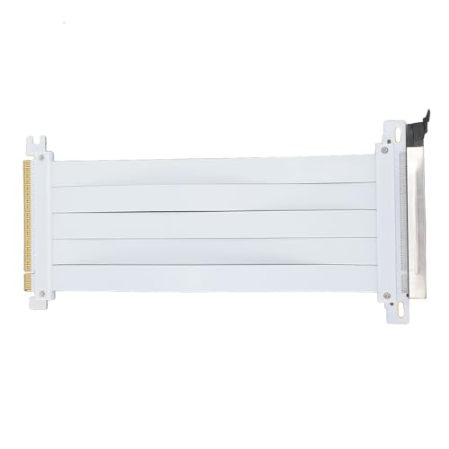 SENECESLI PCI-E 4.0 Riser-Kabel, Kompatibel mit RTX4090, RX8900, PCIE 4.0 X16 Hochgeschwindigkeit Flexibler Extender-Kartenverlängerungsanschlussadapter (20 cm) von SENECESLI