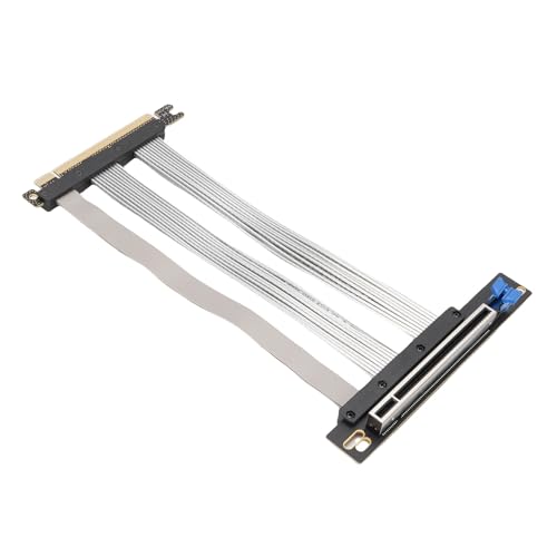 SENECESLI PCIe 5.0 Riser -Kabel, GPU -Steigerkabel Effiziente Wärme Dissipation Plug and Play für PC (20 cm) von SENECESLI