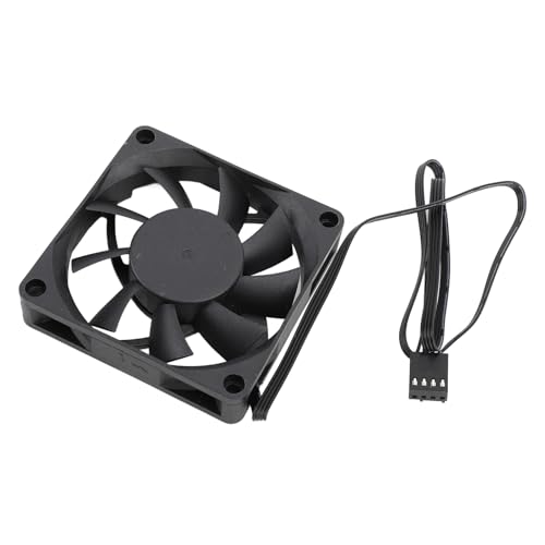 SENECESLI PWM -Lüfter, Zwei Kugellager 2500 U/Min PBT PC Case Fan für Office von SENECESLI