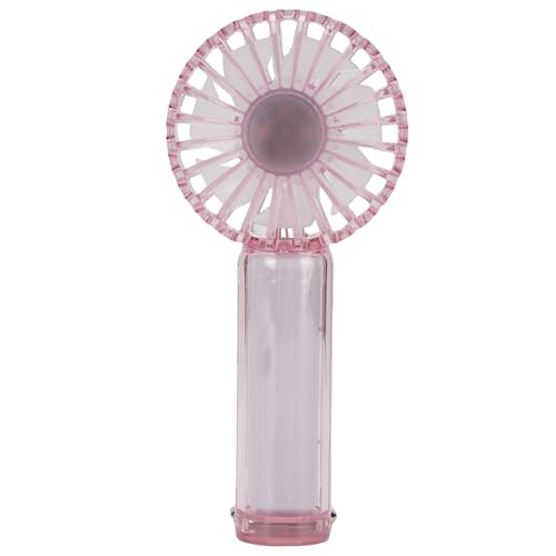 SENECESLI Persönlicher Kleiner Handlüfter, 3 Geschwindigkeiten Mini Handheld -Lüfter Bauch (PINK) von SENECESLI