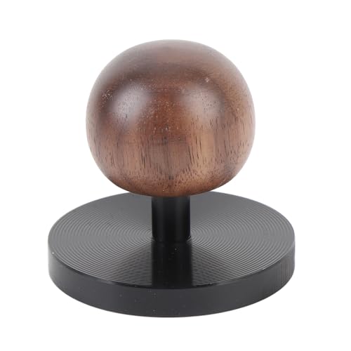 SENECESLI Premium -Kaffeemanips Aluminiumlegierung Hammer mit Walnussgriff für Bequemes Grip -Kaffee Tamping Werkzeug (51MM) von SENECESLI