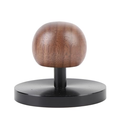 SENECESLI Premium -Kaffeemanips Aluminiumlegierung Hammer mit Walnussgriff für Bequemes Grip -Kaffee Tamping Werkzeug (58MM) von SENECESLI