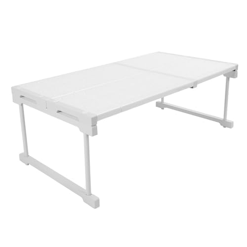 SENECESLI Schranklagerregal, Einfache Installation Erweiterbarer Schrank Der Regal Stilvolle Stapel für die Küche (Länge 67-88cm / 26,4-34,6in) von SENECESLI