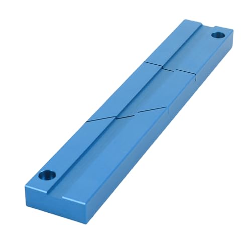 SENECESLI Split -Block, Kompakte Aluminiumlegierung Stabiler Klebeband Block für 1/4 10 Zoll Offene Rolle -Tapemedia (BLUE) von SENECESLI