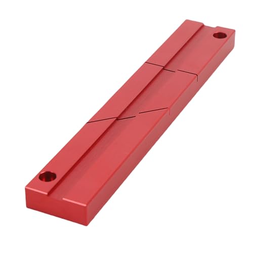 SENECESLI Split -Block, Kompakte Aluminiumlegierung Stabiler Klebeband Block für 1/4 10 Zoll Offene Rolle -Tapemedia (Rot) von SENECESLI