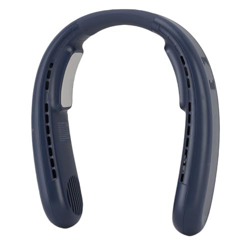SENECESLI Tragbarer Kühlventilator, Lichtkühlung Ergonomische Einstellung von 4000 Ma ästhetischen Batterie Ästhetik Kollaptenlüfter Low Camping Vestile Ventile (BLUE) von SENECESLI