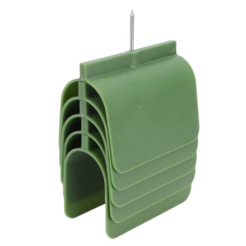 SENECESLI Trockenbau -Outlet -Marker Werkzeug, Einfach zu Bedienend Robuster und Schneizender Trockenbau Elektrokasten Locator 5PCS Edelstahl Stahlspitzen für Drahtschutz (GREEN) von SENECESLI