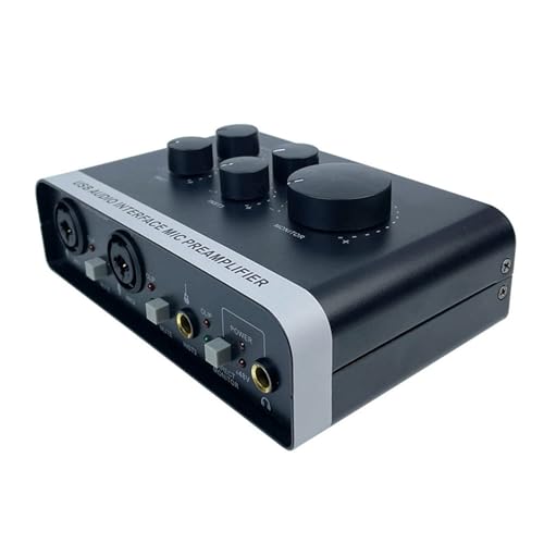 SENECESLI USB -Sound -Schnittstelle, Phantom Power Plug und Reproduzieren die Vorverstärkung des Play Sets für die Computeraufzeichnung von SENECESLI