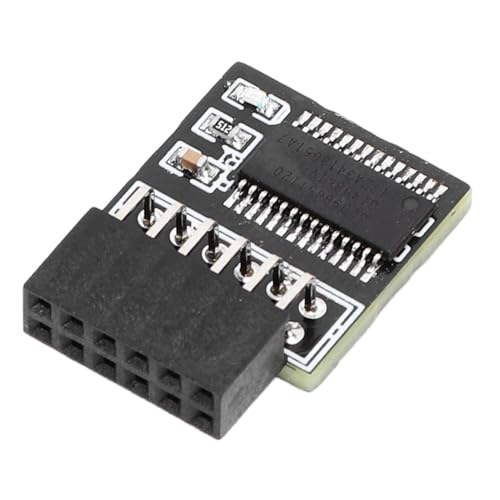 TPM2.0 Modul, TPM2.0 Verschlüsselungssicherheitsmodul für GigabyteMotherboard, 12 Pin Modul Kompatibel mit 10 11 von SENECESLI