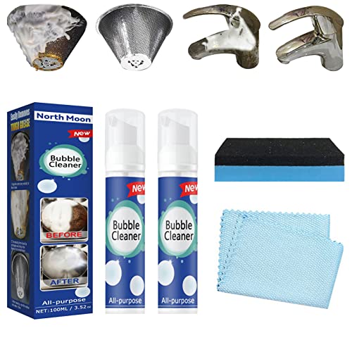 SENGHUI Blasenreiniger Ohne Spülung,Multifunctionaler Blasenreiniger,Schäumender Schwerölfleckenreiniger,kolibrin allzweckschaumreiniger,No Rinse Reiniger (200ml/100ml 2Stück) von Ereno