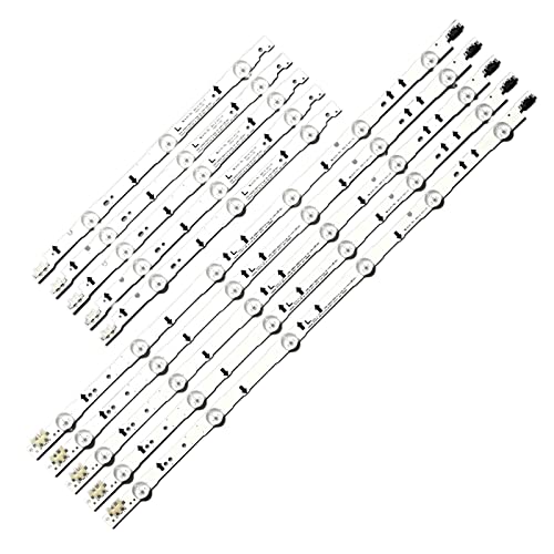 SENHE 10 Stück D4GE-400DCB-R2 9LED Streifenschaltungen D4GE-400DCA-R2 D4GE-400DCB-R1 D4GE-400DCA-R1 for UE40H5500AY von SENHE