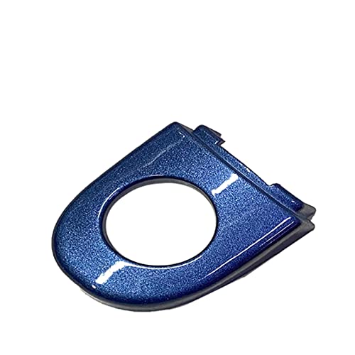 SENHE Blau Rot vorne Links Fahrer Auto Türgriff Abdeckung Schloss Schlüsselloch Kappenverkleidung passend for VW passend for Jetta passend for Polo passend for Tiguan 2009-2014 6RD837879 (Color : Blu von SENHE