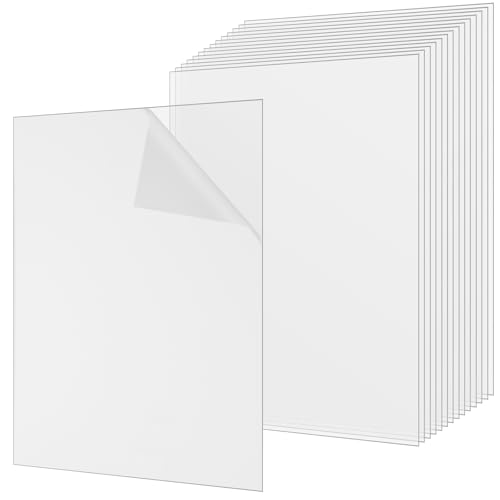 SENJEOK 15 Stück 1 mm transparente Acrylplatte, 200 x 250 mm transparente Kunststoffplatte, rechteckige Acrylplatte für DIY Handwerk Malerei SENJEOK 15 Stück 1 mm transparente Acrylplatte, 200 x 250 mm transparente Kunststoffplatte, rechteckige Acrylplatte für DIY Handwerk Malerei von SENJEOK