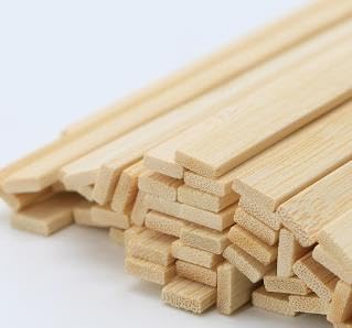 SENJEOK 200 Stück lange Bambus-Bastelstäbe, 40 x 0,9 x 0,2 cm Holzstreifen für Sternlaternenherstellung und Bastelprojekte SENJEOK 200 Stück lange Bambus-Bastelstäbe, 40 x 0,9 x 0,2 cm Holzstreifen für Sternlaternenherstellung und Bastelprojekte von SENJEOK