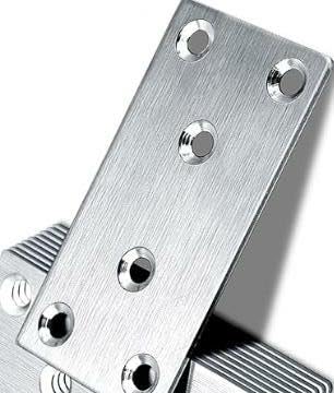 SENJEOK Flache Verbindungsplatten, 80 x 40 x 2 mm, robuste Halterungen für Schläfer, Edelstahl-Reparaturplatten für Möbelverstärkung, Regalstütze, Holzverbinder, 30 Stück SENJEOK Flache Verbindungsplatten, 80 x 40 x 2 mm, robuste Halterungen für Schläfer, Edelstahl-Reparaturplatten für Möbelverstärkung, Regalstütze, Holzverbinder, 30 Stück von SENJEOK