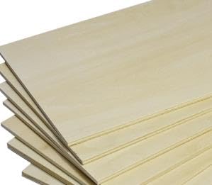 SENJEOK Lindenholzplatten, A4, 300 x 200 x 3 mm, unlackiertes Holzbrett, Sperrholzplatten für Bastelarbeiten, Heimdekoration, Holzgravur, 12 Stück SENJEOK Lindenholzplatten, A4, 300 x 200 x 3 mm, unlackiertes Holzbrett, Sperrholzplatten für Bastelarbeiten, Heimdekoration, Holzgravur, 12 Stück von SENJEOK