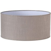 Lampenschirm zylindrisch happy e27 leinen grau 45dx45dx22h von SENKO