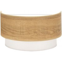 Myriam Wandleuchte in hellem Holz 1xE27 fabrilamp von SENKO