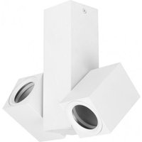 Abrila akunadecor Modern Spotlight De La Serie Nerja Blanco Doble Iluminacion Fabrliamp von SENKO