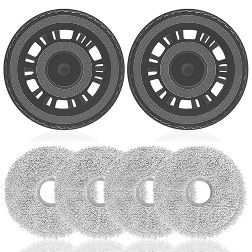 4 Wischtücher mit 2 Ersatzhalterung Zubehör für Dreame L20 Ultra/L10s Ultra Gen2/L10s Pro Ultra Heat/X30 Ultra/X40 Ultra/X40 Master/L40 Ultra – Mopptücher & Halter, Roboter Staubsauger Ersatzteile 4 Wischtücher mit 2 Ersatzhalterung Zubehör für Dreame L20 Ultra/L10s Ultra Gen2/L10s Pro Ultra Heat/X30 Ultra/X40 Ultra/X40 Master/L40 Ultra – Mopptücher & Halter, Roboter Staubsauger Ersatzteile von SENLINLIN