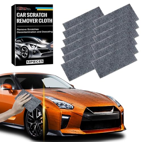 Nano Sparkle Tuch 12 Stück, Nano Kratzerentferner Tücher für Auto Lackreparatur, Entfernt Leichte Kratzer Schrammen, Lackpflege, Oberflächenpolieren, Nanosparkle Tuch Universell für Alle Fahrzeugtypen Nano Sparkle Tuch 12 Stück, Nano Kratzerentferner Tücher für Auto Lackreparatur, Entfernt Leichte Kratzer Schrammen, Lackpflege, Oberflächenpolieren, Nanosparkle Tuch Universell für Alle Fahrzeugtypen von SENLINLIN