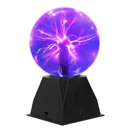 SENQIU Magische Plasmakugel, Plasma Ball Lampe 15CM, Elektrostatische Kugel Berührungsempfindliche Blitzkugel und Schallempfindliche Für Party, Kreative Dekoration SENQIU Magische Plasmakugel, Plasma Ball Lampe 15CM, Elektrostatische Kugel Berührungsempfindliche Blitzkugel und Schallempfindliche Für Party, Kreative Dekoration von SENQIU