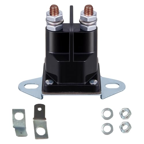 12 V Messingspule Motor Starter Magnetspule Ersatz Rasenmäher Magnet-Starterrelais Kit für Castel Garden Rasenmäher von SENRISE