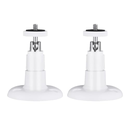 2 x Sicherheitskamera-Wandhalterung, Sicherheitskamera-Wandhalterung, verstellbare Sicherheitskamera-Halterungen für Außen- und Innenkamera (WT) von SENRISE