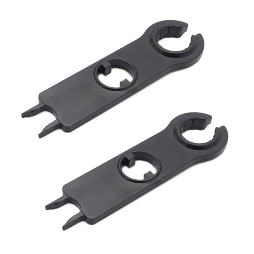 2 x Solar-Stecker-Schraubenschlüssel, 1500 V Komponente PV-Solar-Werkzeugkappe, Anzug, DIY-Steckschlüssel für Steckverbinder, Trennwerkzeug, Kabel, Drahtmontage (E) von SENRISE