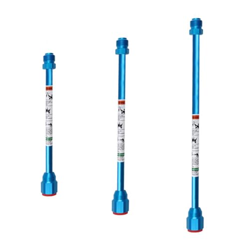 Airless-Farbsprüher, Verlängerungsstange, 20/25/30 cm, Hochdruck-Spritzpistolenspitze, Verlängerungsstange, Aluminium-Sprühgerät, Zubehör für Airless-Spritzpistole von SENRISE