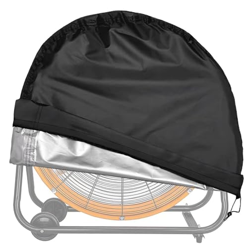 Faltbare Lüfterabdeckung, wasserdicht, industrielle Lüfterabdeckung, staubdichter Schutz für Bodenventilatoren, Industriegebläse, Tischventilatoren (120 x 55 x 120 cm) von SENRISE