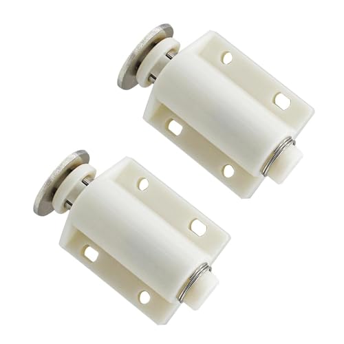 Magnetischer Türriegel zum Öffnen, Türschnäpper für Schrank, Schrank, Kleiderschrank, Tür, 2 Stück Magnetischer Türriegel zum Öffnen, Türschnäpper für Schrank, Schrank, Kleiderschrank, Tür, 2 Stück von SENRISE