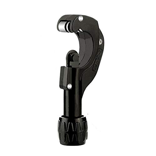 Rohrschneider aus PVC, Stahl, Kupfer, Aluminium, Rohrschneider, Rohrschere, Schneidwerkzeug, Schwarz (3-35 mm) von SENRISE
