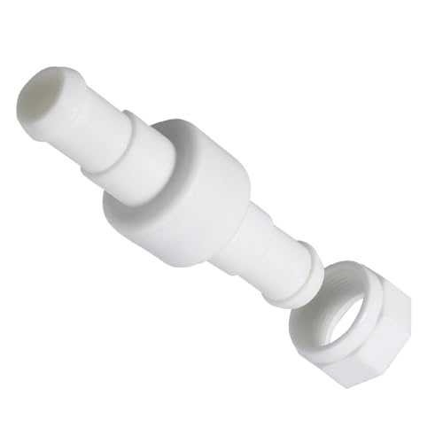 SENRISE 1 Set Poolreiniger Schlauch Drehmutter Kit Pool Ablauf Adapter Schlauch Kugellager Drehgelenk D20 D15 Ersatz Kompatibel mit Polaris 180 280 380 408 PRO von SENRISE