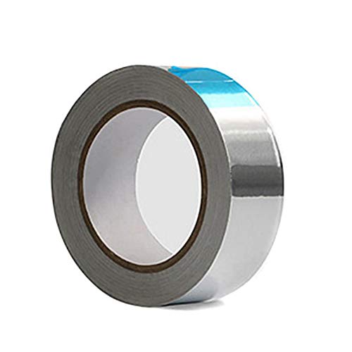 SENRISE Aluminium folien band, 80mm x 20m Aluminiumfolien-Klebeband rollen für HVAC-Reparatur, Kanäle, Isolierung, Trockner, Schmuck herstellung und Handwerk von SENRISE