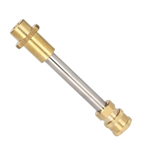 SENRISE Hochdruckreiniger-Adapter, 6,35 mm Schnellanschluss, Schneeschaumlanzen-Adapter, Messing-Unterlegscheiben-Düsenanschluss, kompatibel mit Kärcher K2 K3 K4 K5 K6 K7 Stecker SENRISE Hochdruckreiniger-Adapter, 6,35 mm Schnellanschluss, Schneeschaumlanzen-Adapter, Messing-Unterlegscheiben-Düsenanschluss, kompatibel mit Kärcher K2 K3 K4 K5 K6 K7 Stecker von SENRISE