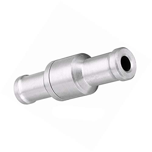 SENRISE Rückschlagventil, 2 Stück, 6 mm, 8 mm, 10 mm, 12 mm, Fahrzeug-Rückschlagventil, Kraftstoff-Rückschlagventil für Wasser, Benzin, Diesel, Öle (10 mm) von SENRISE