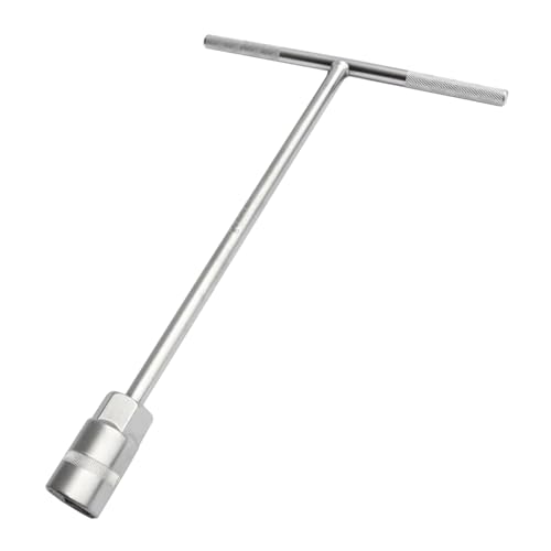 19mm T Bar Sockelschlüssel, Nussspinner Hex Sockel, T Formgriffschlüssel, T Form Schraubenschlüssel Set, abgewinkelte offene Sechskanthexagon Sockelschlüssel Schraubenschlüssel Werkzeug von SENRISE