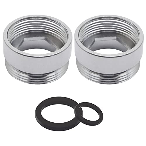 SENRISE Wasserhahn Luftsprudler Adapter, 2Stück 20mm - 22mm Gewinde, Wasserreiniger Filter, Küchenspüle Luftsprudler Adapter SENRISE Wasserhahn Luftsprudler Adapter, 2Stück 20mm - 22mm Gewinde, Wasserreiniger Filter, Küchenspüle Luftsprudler Adapter von SENRISE