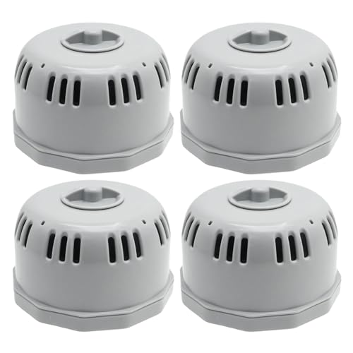 SENRISE Whirlpool-Filterkartuschenhalter, Poolreiniger-Filterhalter, Adapter-Filterschwamm, Rohrsäulenersatz, Abdeckung und Gehäuseset für Spa-Filtersystem, 4 Stück SENRISE Whirlpool-Filterkartuschenhalter, Poolreiniger-Filterhalter, Adapter-Filterschwamm, Rohrsäulenersatz, Abdeckung und Gehäuseset für Spa-Filtersystem, 4 Stück von SENRISE