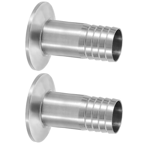 Schlauchklemmen-Adapter, 25 mm Außen-Sanitärschlauch, Rohrverschraubung, Edelstahl-Schnellspanner-Schlauchverbinder, Schlauchadapter für Sanitärschlauch, 2 Stück Schlauchklemmen-Adapter, 25 mm Außen-Sanitärschlauch, Rohrverschraubung, Edelstahl-Schnellspanner-Schlauchverbinder, Schlauchadapter für Sanitärschlauch, 2 Stück von SENRISE
